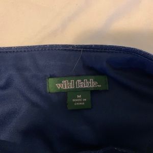 Sparkly navy mini dress